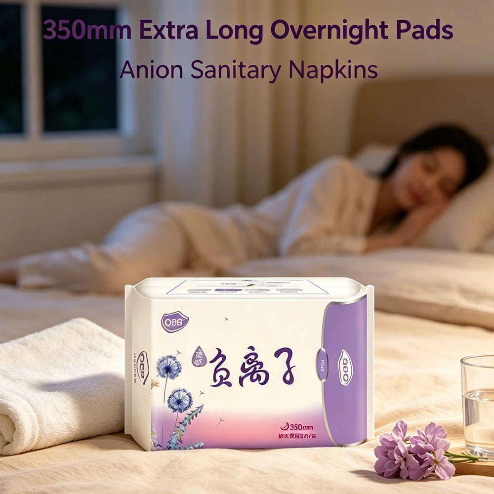 3 Pack Menstrual Pad Anion Sanitary Towel Feminine Hygiene Product Cotton Sanitary Napkin Ladies Panty Liner Anion Pads