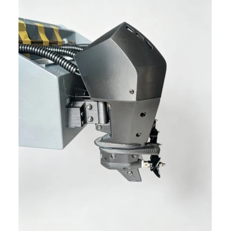 1/12 Scale RC Boat Outboard Motor 2445 Brushless Water Cooled Metal Drive Shaft Stainless Steel Gear Upgrade Part DIY