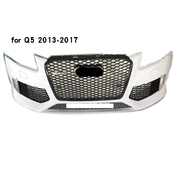 Factory sale competitive price popular sale front bumper with Grille for audis Q5 RSQ5 2013-2017