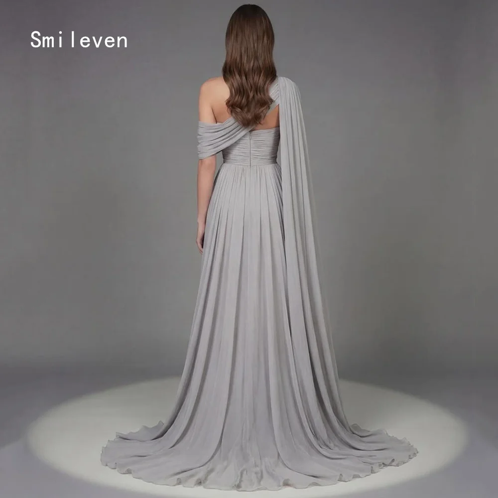 

Smileven Luxury Mermaid Prom Dress Noval Pleat Elegant Gowns for Gala Party Off The Shoulder Evening Dress Customized 2026