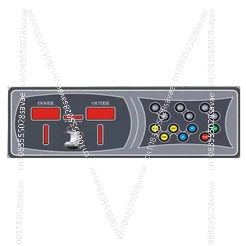Various Types of Tyre Balancing Machine Press Key Board Balance Meter Touch Switch Control Panel Display Screen