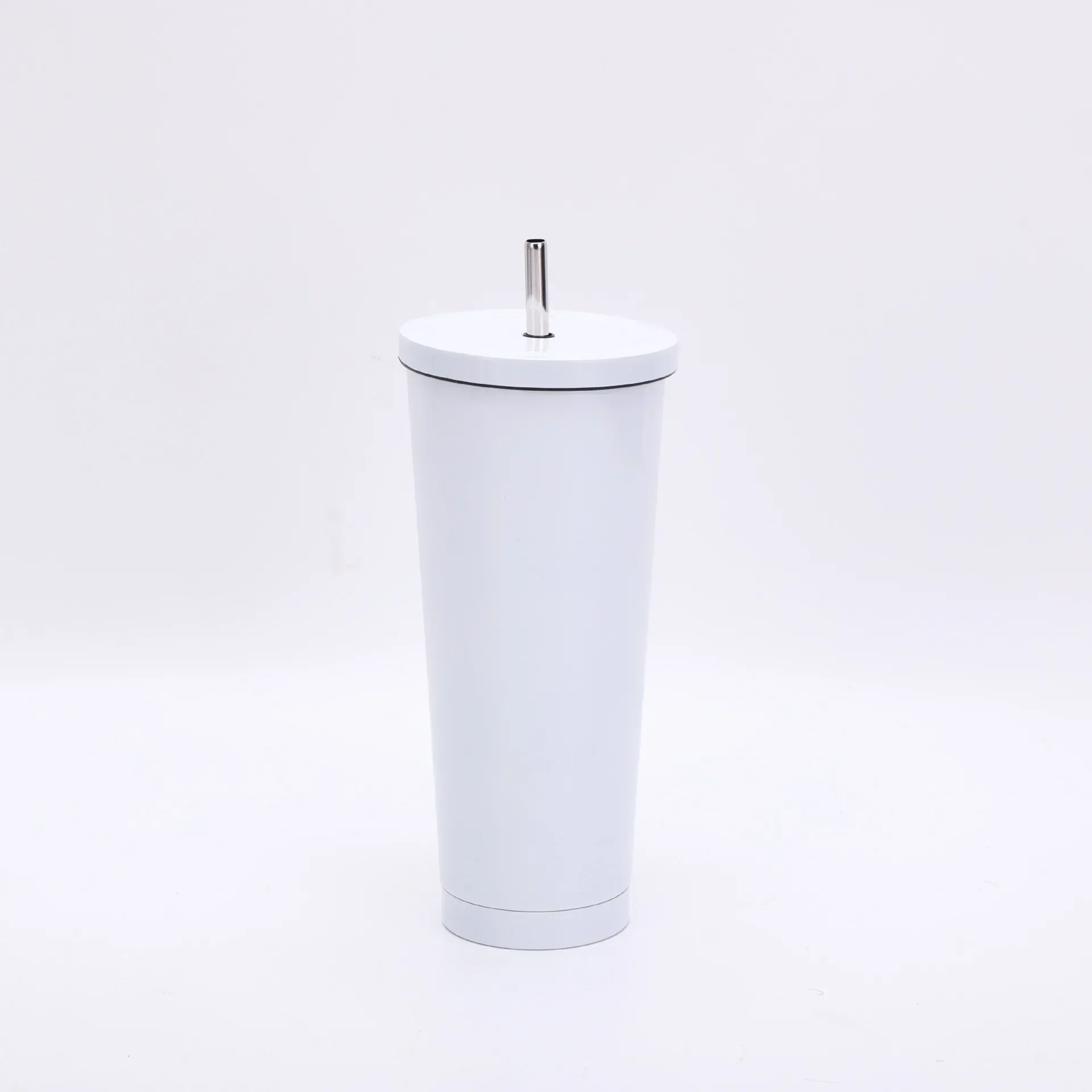 304 Stainless Steel Insulated Cup With High Aesthetic Value Desktop Straw Cup Student Couple Gift Cup