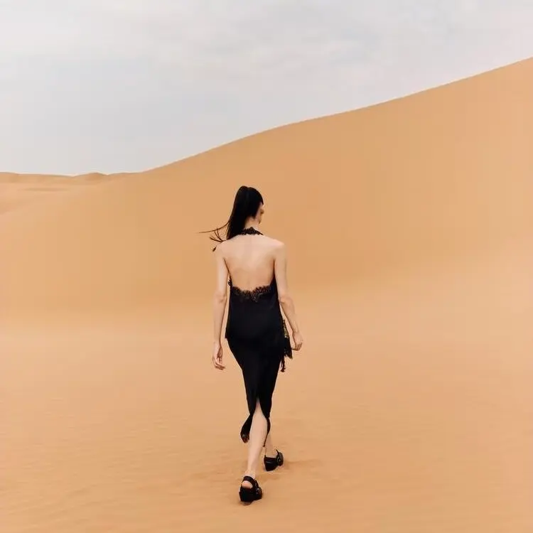 ZBZR Primavera Novo Conjunto Faion Feminino Gola de Renda Top f Saia Rua Sle Versátil Coleção Primavera 599203 599204