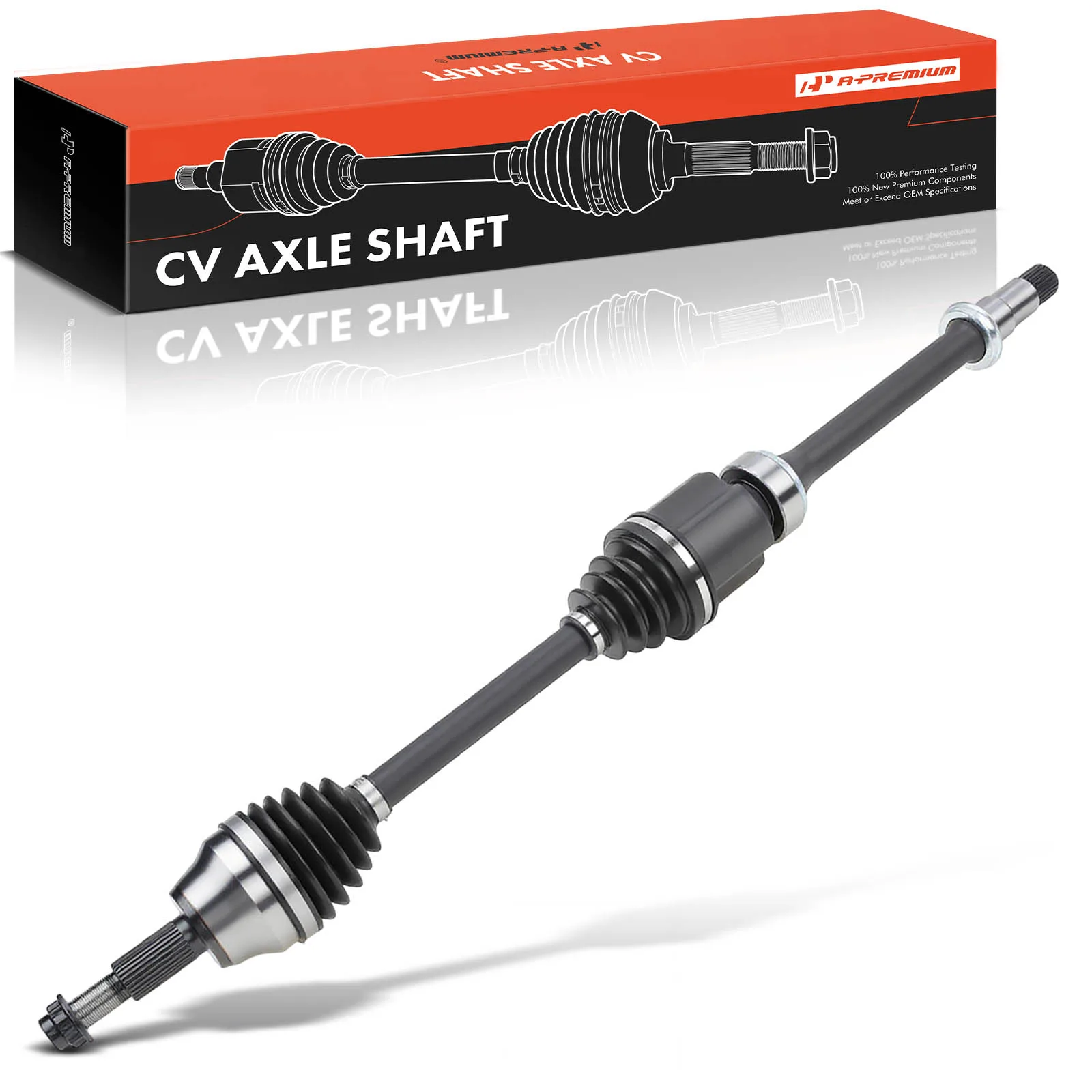A-Premium Front Passenger Side CV Axle Shaft Assembly for Toyota Camry 02-17 Highlander 04-07 Lexus RX330 04-06 RX350 07-09