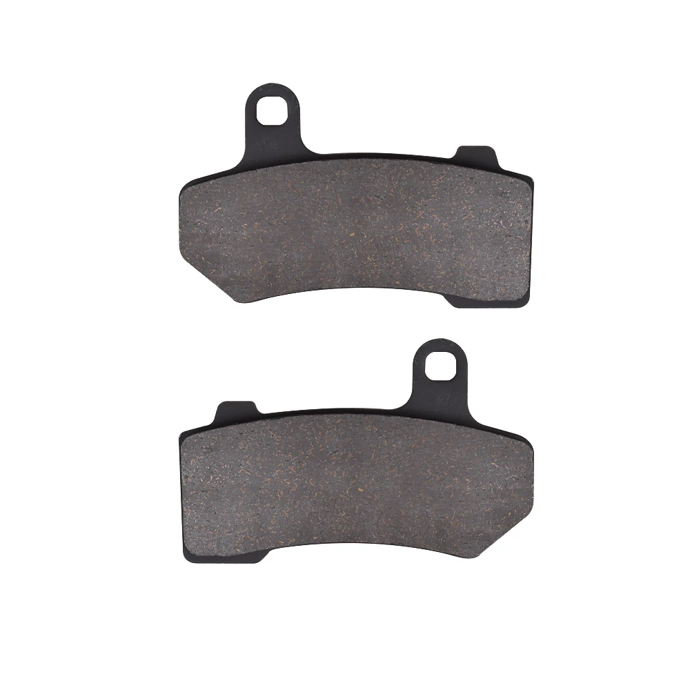 For Harley Touring FLHR Road King (Spoke Wheel Type) 08-16 Cast Wheel Type 15-21 Motorcycle Front Rear Brake Pads Brake Disks