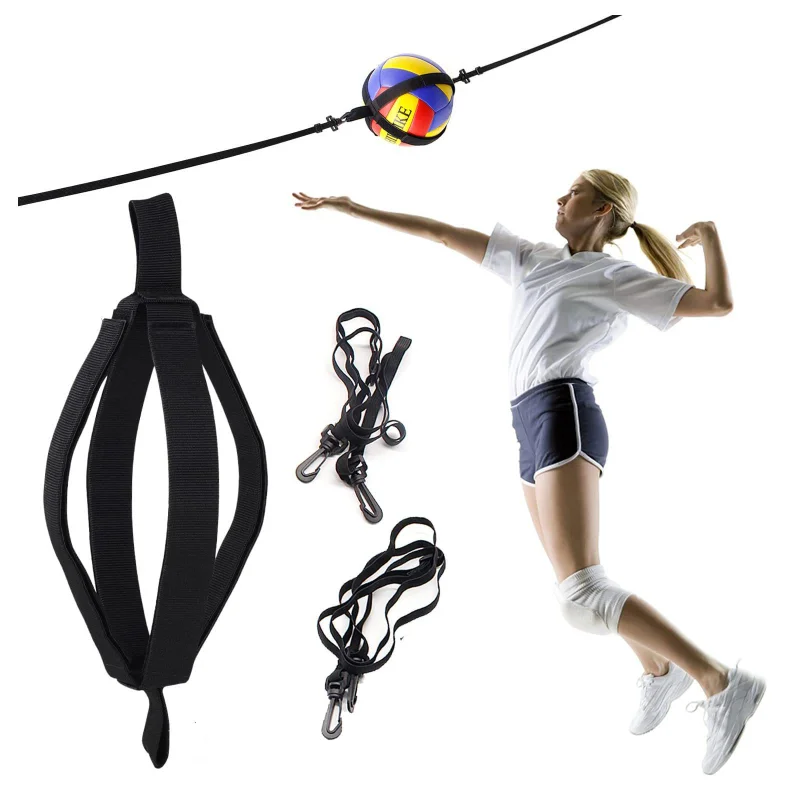 2023 New Practical Assistant Wear-resistant Flexible Volleyball Practice Trainer for Exercise Volleyball Trainer Volleyball Belt