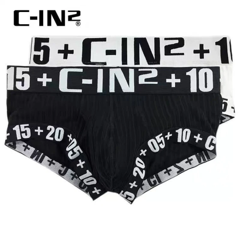 C-IN2 Men\'s underwear Youth sports low-rise sexy men\'s shorts Boys hip lift styling breathable comfortable trend cin2 boxers