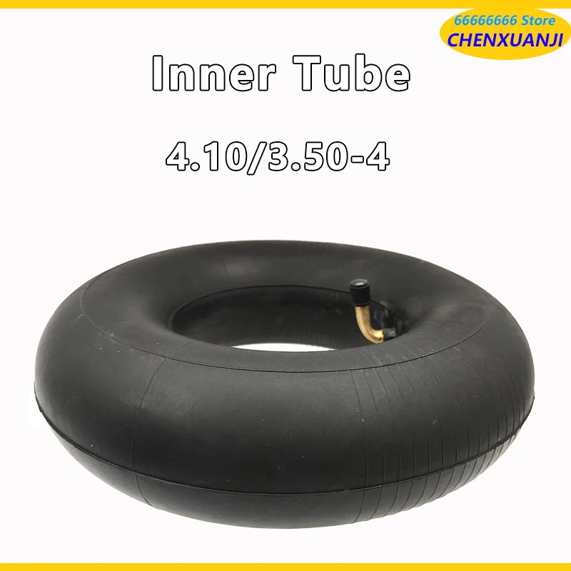 4.10-4 Pneumatic Tires outer tire 4.10/3.50-4 Inner Tube for ATV Quad Go Kart 47cc 49cc Chunky Fit All Models 4\