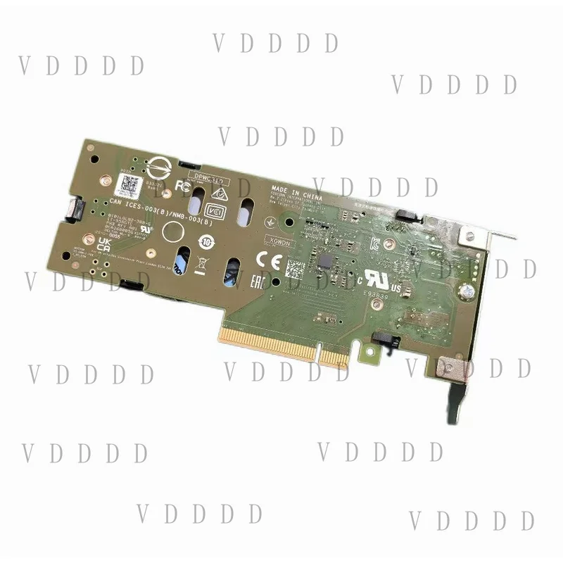 L... 8R13G  for Dell R7920 R7960 R740 R750 DPW310 Dual NVMe M.2 Half-Height Adapter