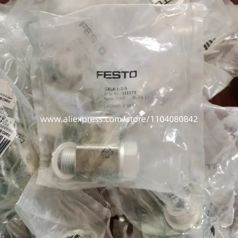 3PCS New original Festo valve 151160-GRLA-M5-B 151165-GRLA-1/8-B 151172-GRLA-1/4-B