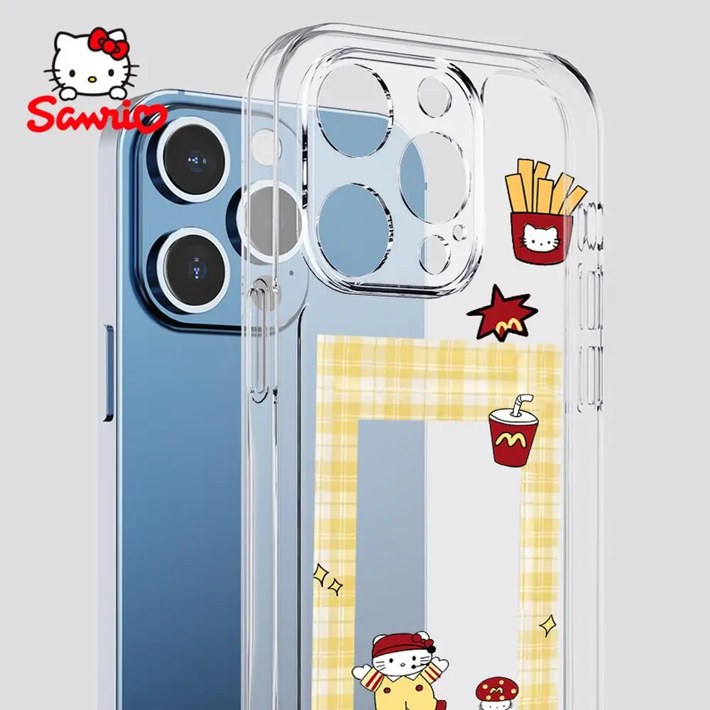 

Hello Kitty Phone Case Iphone 16/15/14/13/12/11/x/xs/xs Max/pro Max Girl Iphone 16 Promax Case Sanrio Hellokitty Kawaii