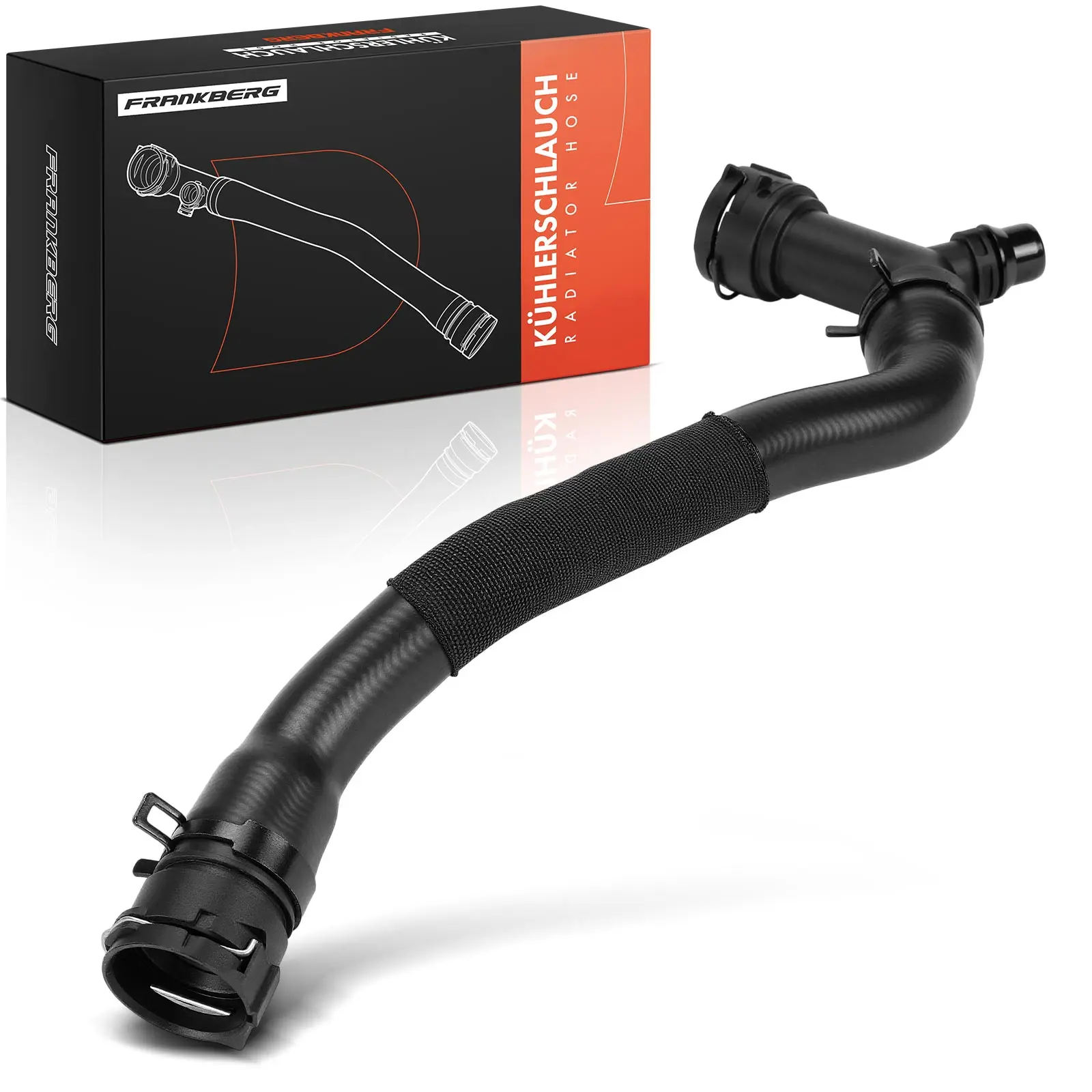 Frankberg 1x Kühlerschlauch für Audi A6 4A2 A7 Sportback 4KA A6 Avant 4A5 4K0121101BG 4K0122101BL