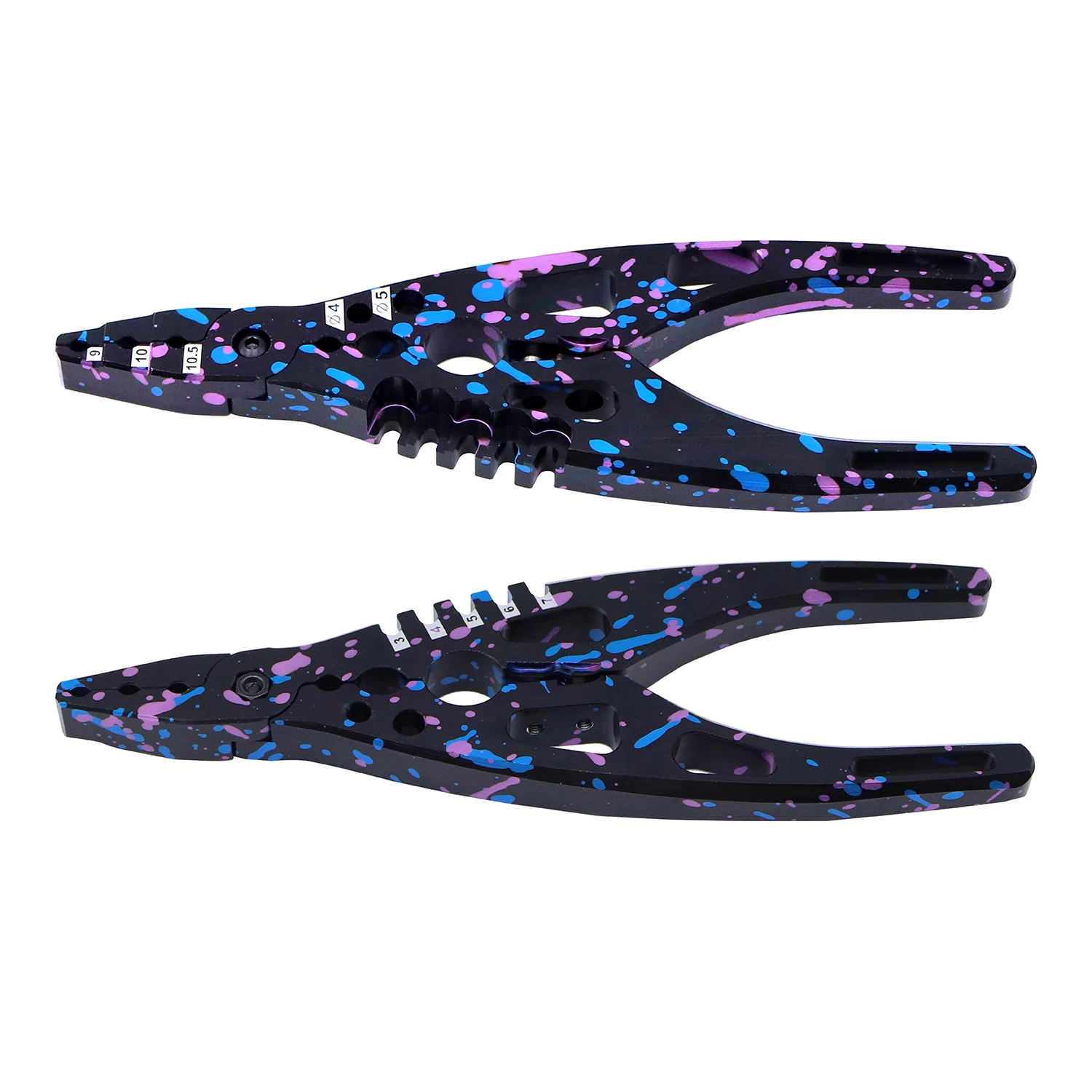 6061 T6 Aluminum Alloy Shock Absorber Pliers Rod Ball Clamp Multi-Function Tool For RC Model 1/8 1/10 Car Crawler Truck Off Road
