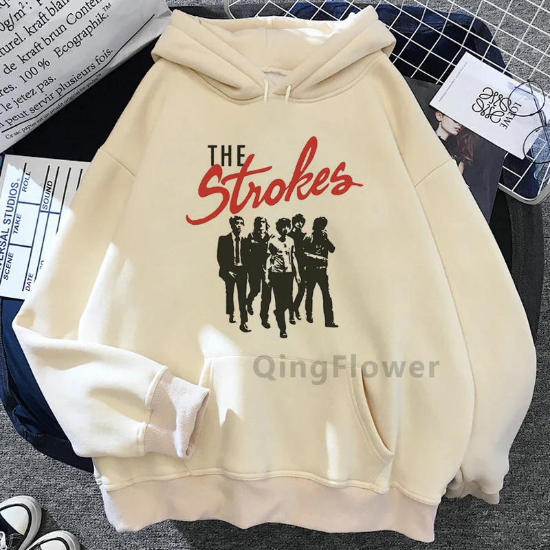 the Strokes hoodies men 2023 Kawaii aesthetic clothes man harajuku clothes