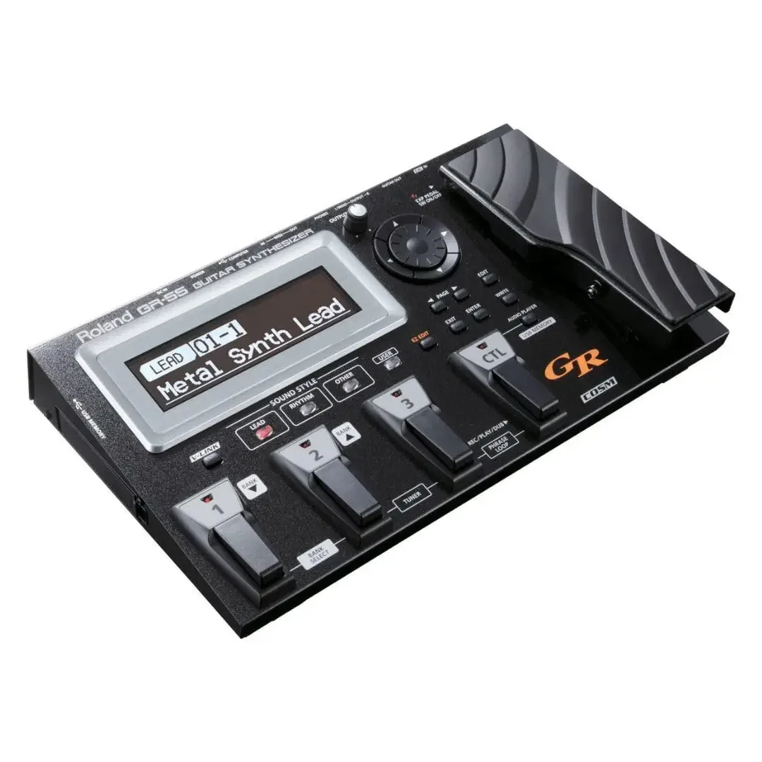 

TOP SALES Roland GR-55GK Guitar Synthesizer Effect Pedal, Guitar Pedal, GK-3, Premium