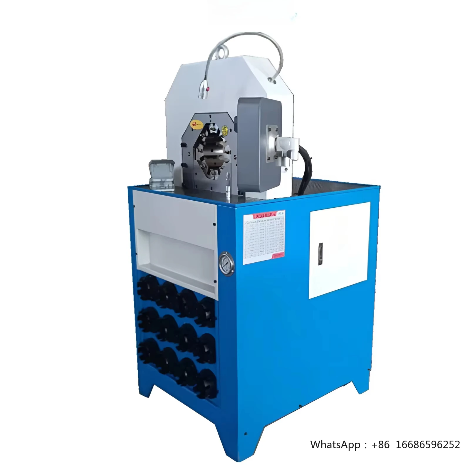 CE Manufacturer Convenient Automatic P130  High Pressure Oil Resistant Hydraulic Hose Crimping Machine