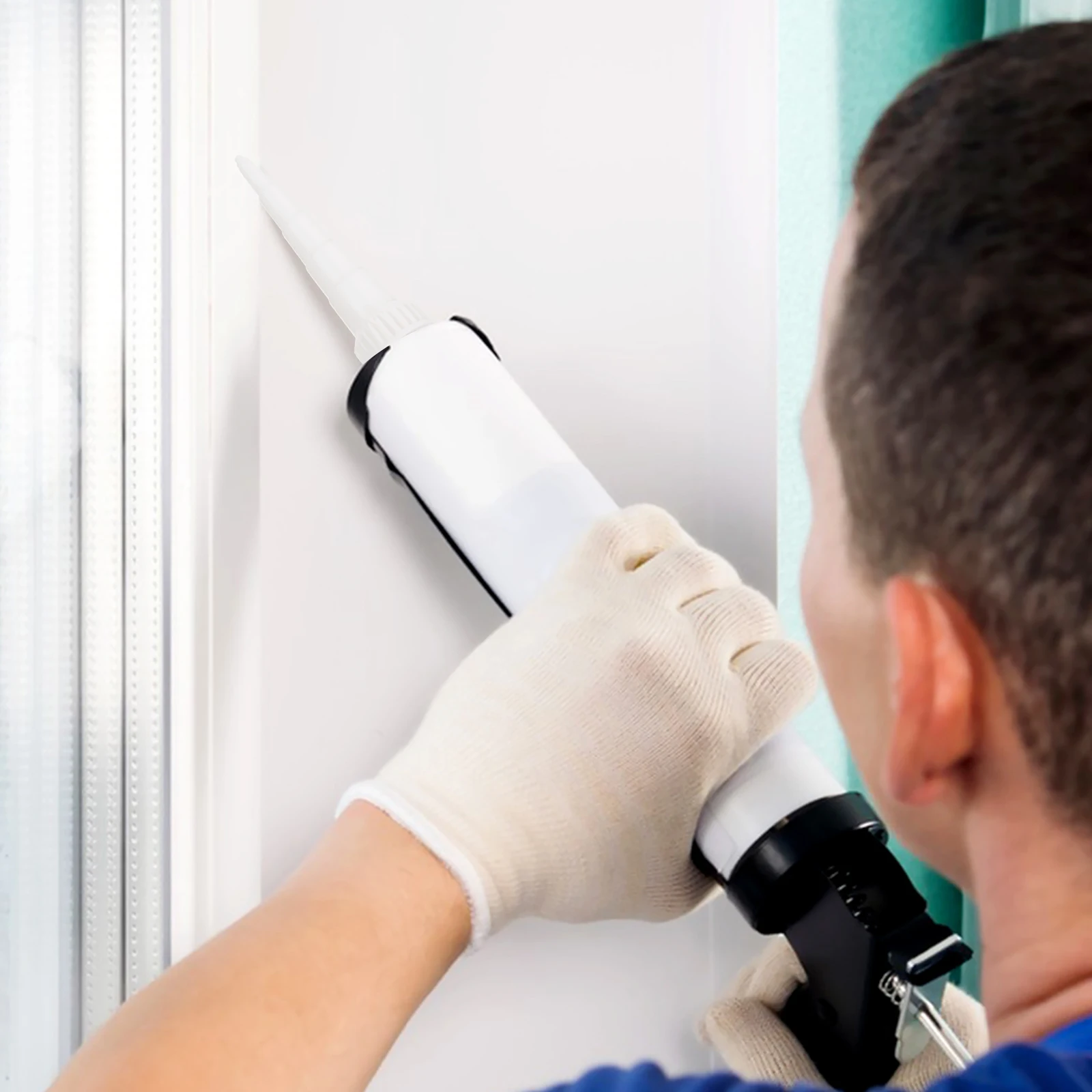 

4pcs Caulking Nozzles Tips Set For Craft Glue Reusable Sealing Caps Precision Caulk Control - Adhesive Tools Kit For Gap