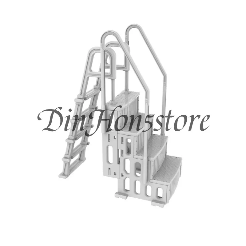 Pool Accessories Classic Popular Style Plastic Floor Ladder Swimming Plastic Ladder Ladder Combination