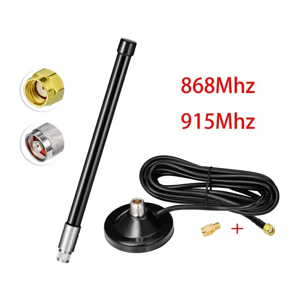 

32cm/42cm/55cm Fiberglass Antenna With Magnetic Base RG58 Cable 860-930MHz 50ohms For Helium Miner Antenna For Nebra