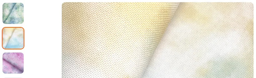 14CT/16CT/28CT Enjoy Fancy Cross-stitch, Absolutely Beautiful Rendering Series, DIY Colorful Fabric 50-70CM
