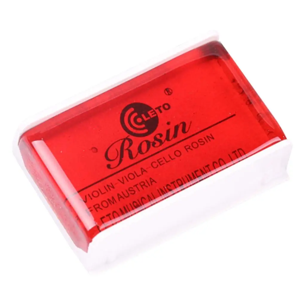 Quality Amber ROSIN Resin for Violin Bow String Instrument Cello Viola Case