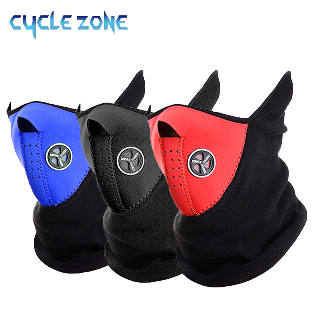 Fahrrad Gesichts maske Kopf bedeckung Voll maske für Männer Frauen Fahrrad Schal Maske Hals wickel Abdeckung Motorrad wind dichte Outdoor-Sport masken