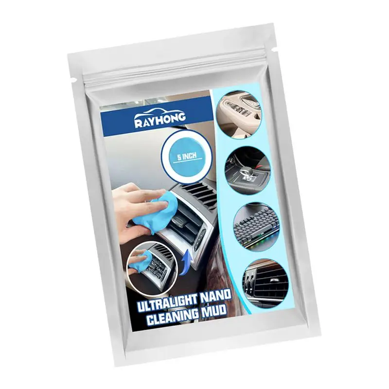 Reutilizável Car Detailing Gel, Auto Interior Putty Cleaning Gel Tool para Veículo, Teclado, Notebook, Acessórios de limpeza do carro