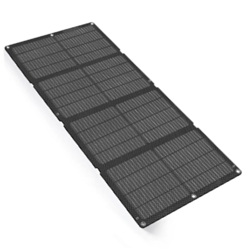 4 Pannelli solari pieghevoli USB Cella solare portatile Pieghevole Piastra solare impermeabile Caricabatteria per telefono cellulare