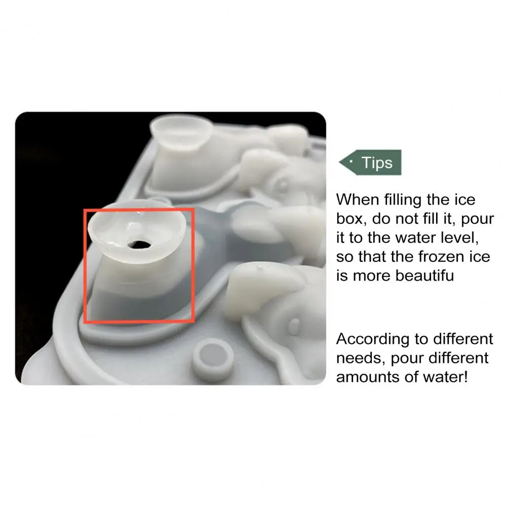 Whiskey Ice Mold Corgi Ice Cube Mold Silicone Corgi Ice Cube Tray with Built-in Funnel 3d Dog Mold for Whiskey Cocktails Diy