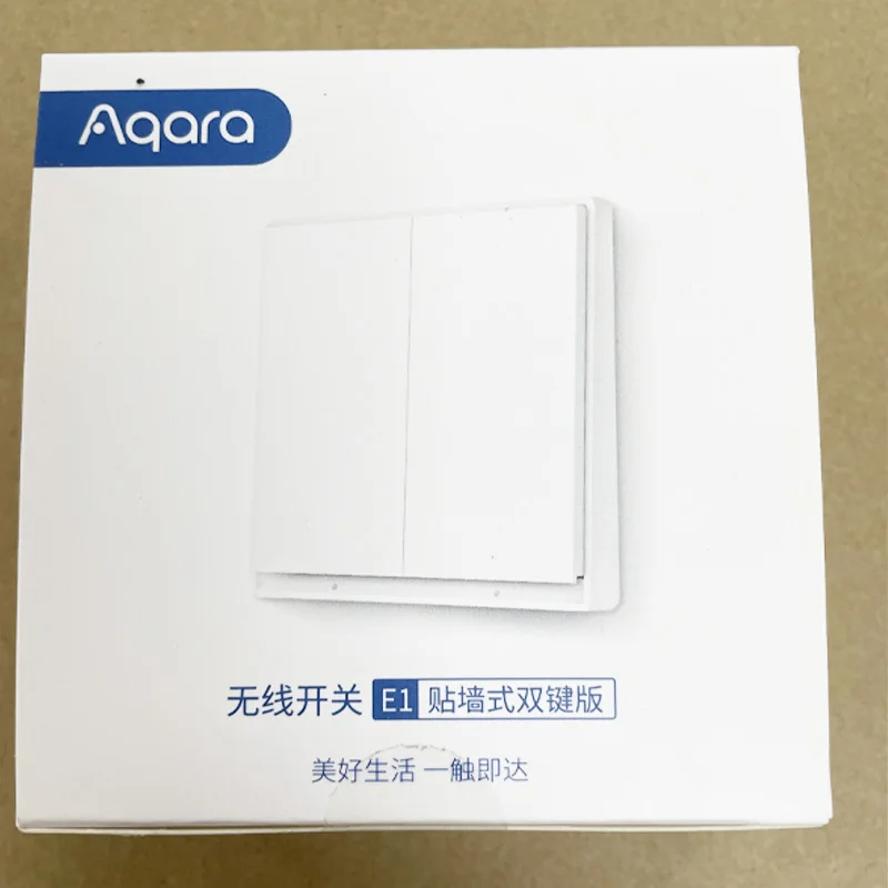 Original Aqara Smart Switch E1 ZigBee 3.0 Smart Home Wireless Key Light Switch for Xiaomi Mi Home (China Region) and Homekit