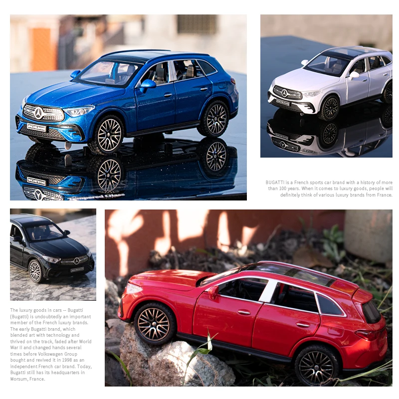 1:32 Benz GLC400 SUV GLC Alloy Model Car Toy Diecasts Metal Casting Sound and Light Car Toys For Children Vehicle