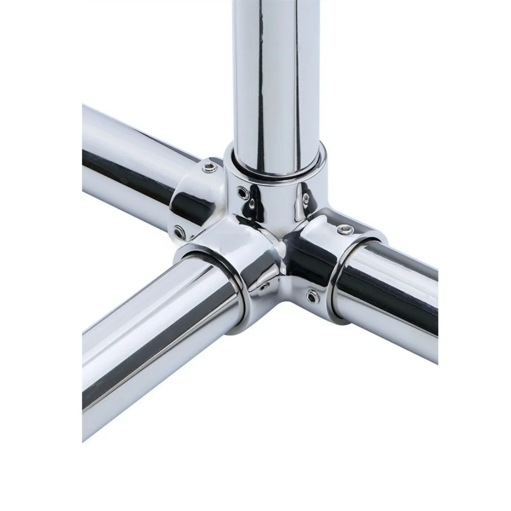 

Silver 316 Stainless Steel Pipe Connector 316 Stainless Steel Stainless Steel Tube Connector Precision Crafted