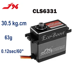 JX Ecoboost CLS6331 30KG High Torque Servo 180 Degree CNC Shell Metal Gear Coreless Digital Servo For RC Car Robot Drone Parts ﻿