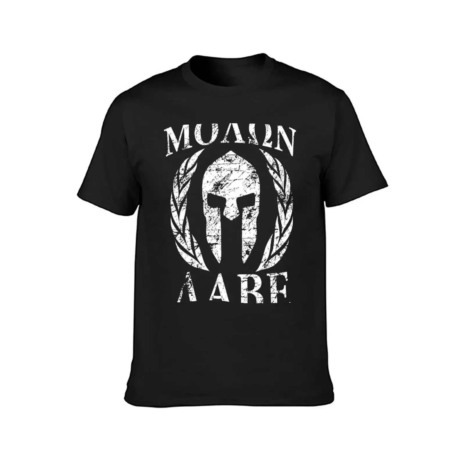 molon labe 1 T-Shirt man clothes sports fans t shirt men 100℅ cotton