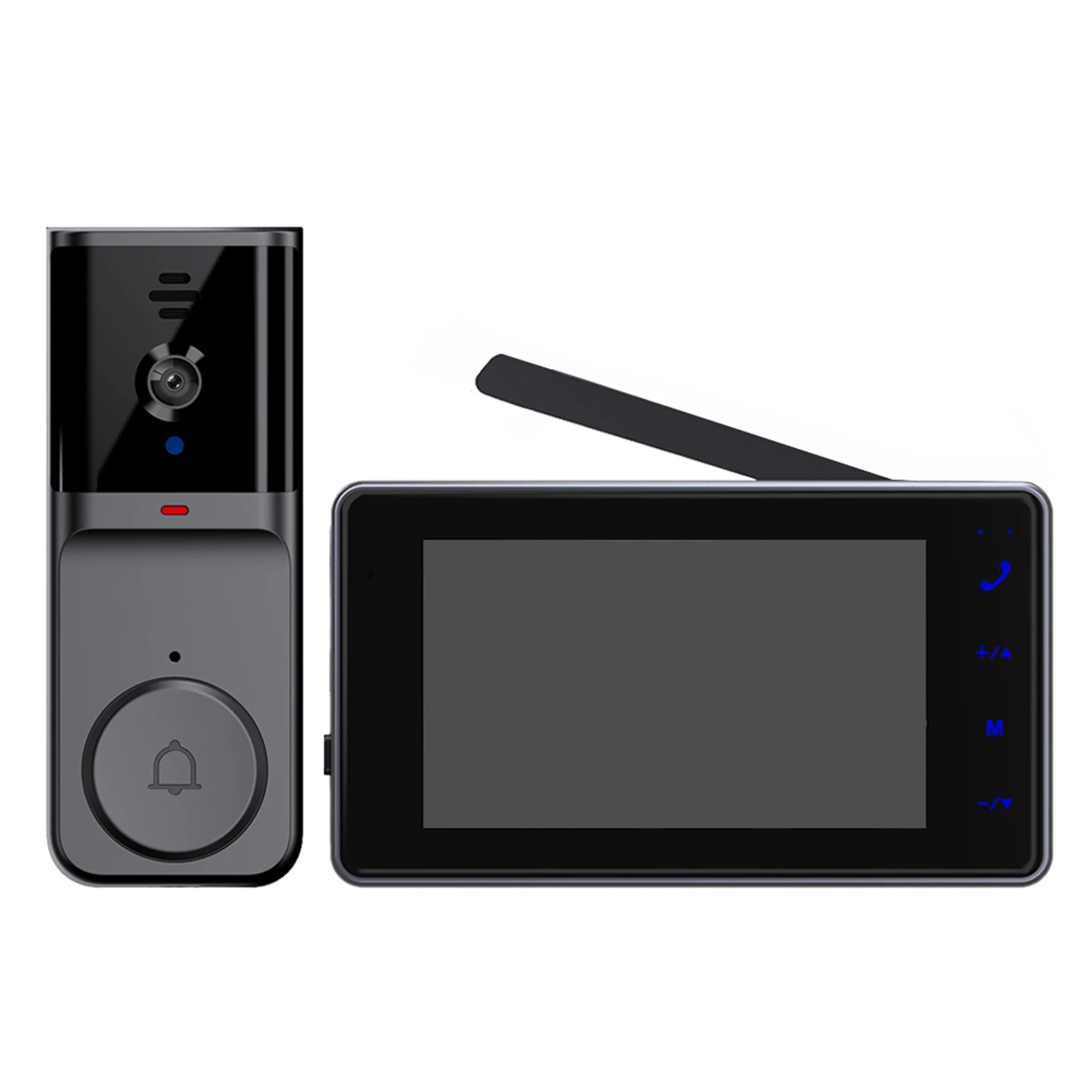 

Wireless HD Video Doorbell Camera Easy Installation Rechargeable Battery Wireless Easy