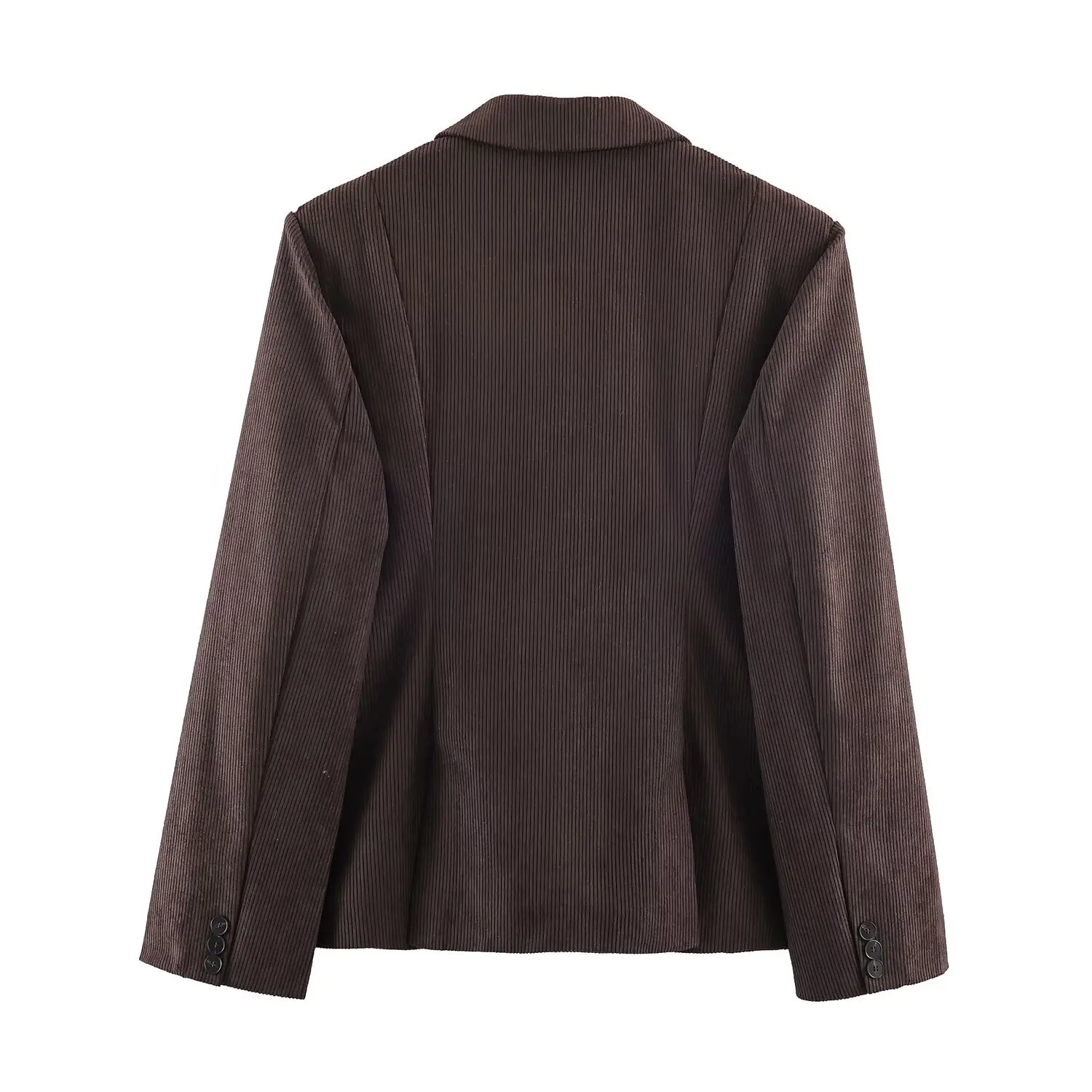 Women's Fashion Casual Corduroy Blazer + Wide-Leg Pants   MIHA