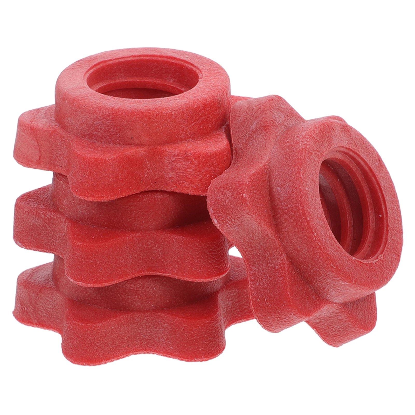 

4pcs Hexagon Nuts Accessories Plastic Reliable Clasp Design Perfect Workouts Easy Installation Versatile Fitness