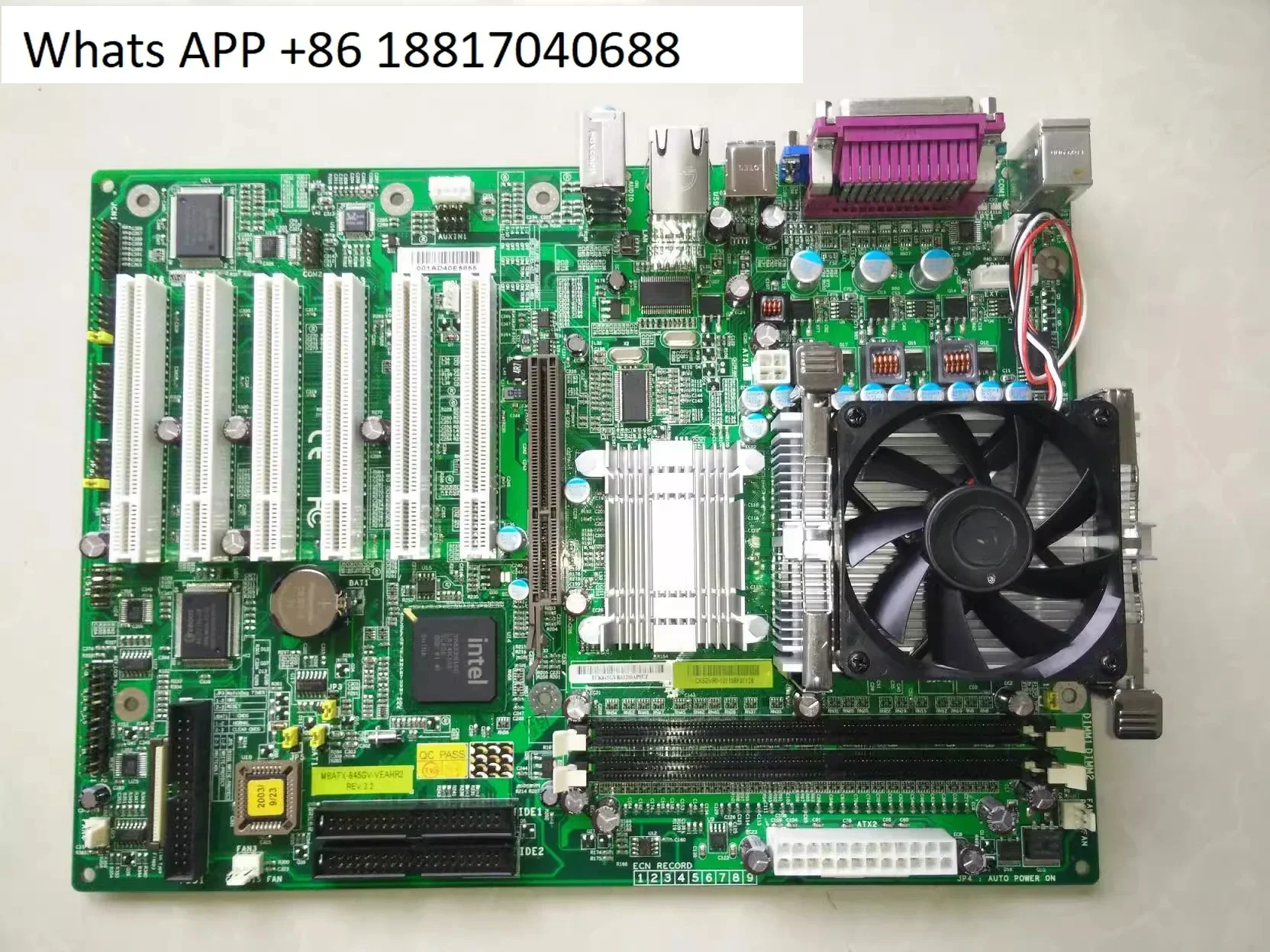 

German C5102/C6140 industrial computer main board IP-4GVI63 REV: 3.1 main board