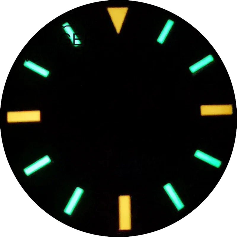 Bliger 29mm schwarz weiß blau uhr zifferblatt c3 leuchtend fit nh35 nh36 eta2824 2836 pt5000 dg2813 3804 miyota 8205 8215 werk