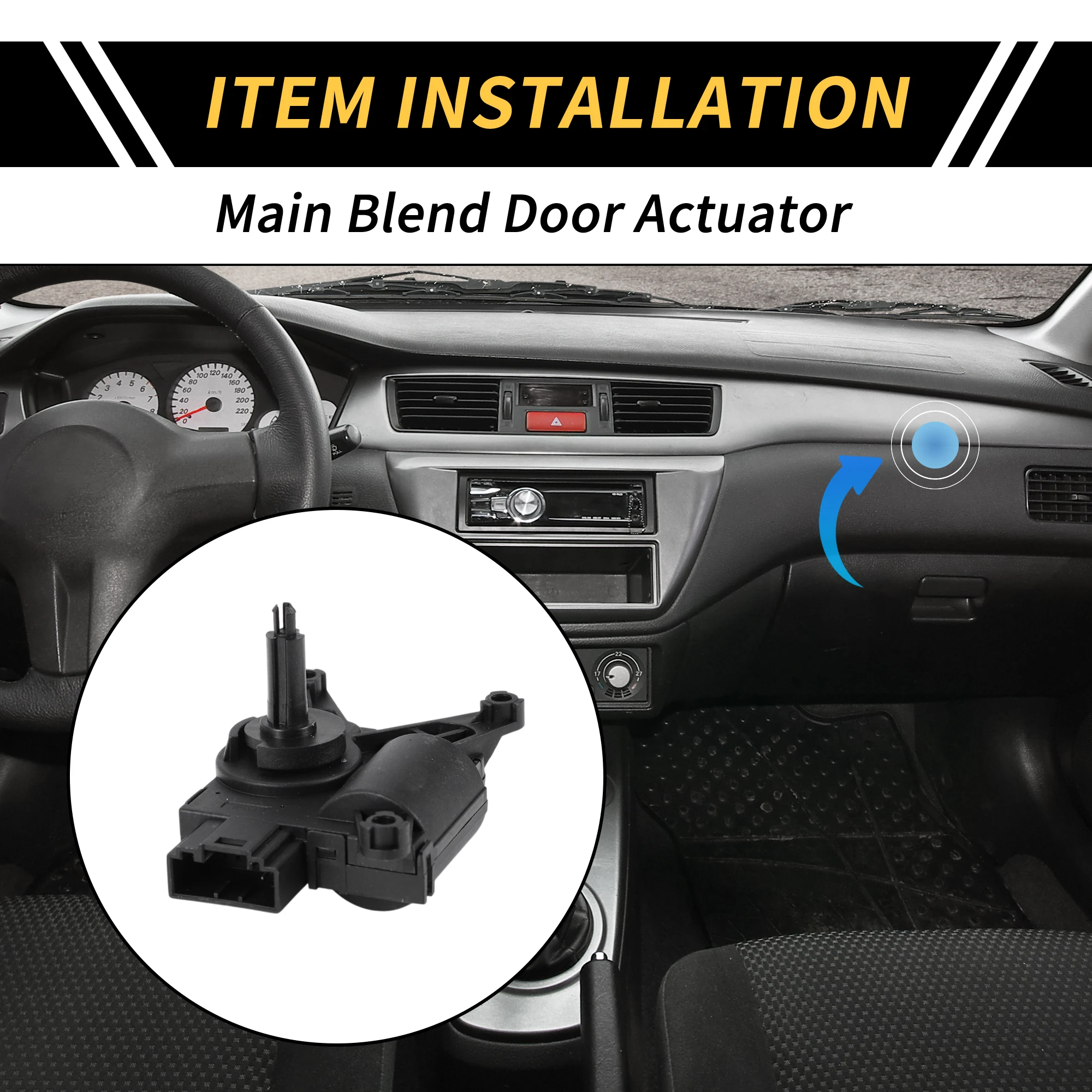 

UXCELL HVAC Heater Blend Door Actuator for Mercedes-Benz Sprinter 06-09 No.0008206008