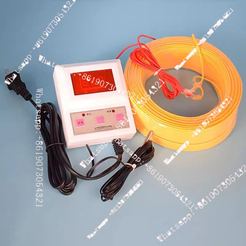 

Ground Hotline, Greenhouse Heating Thermostat, Temperature Control Instrument Heating Ground Temperature Wire, Air Heating Wire