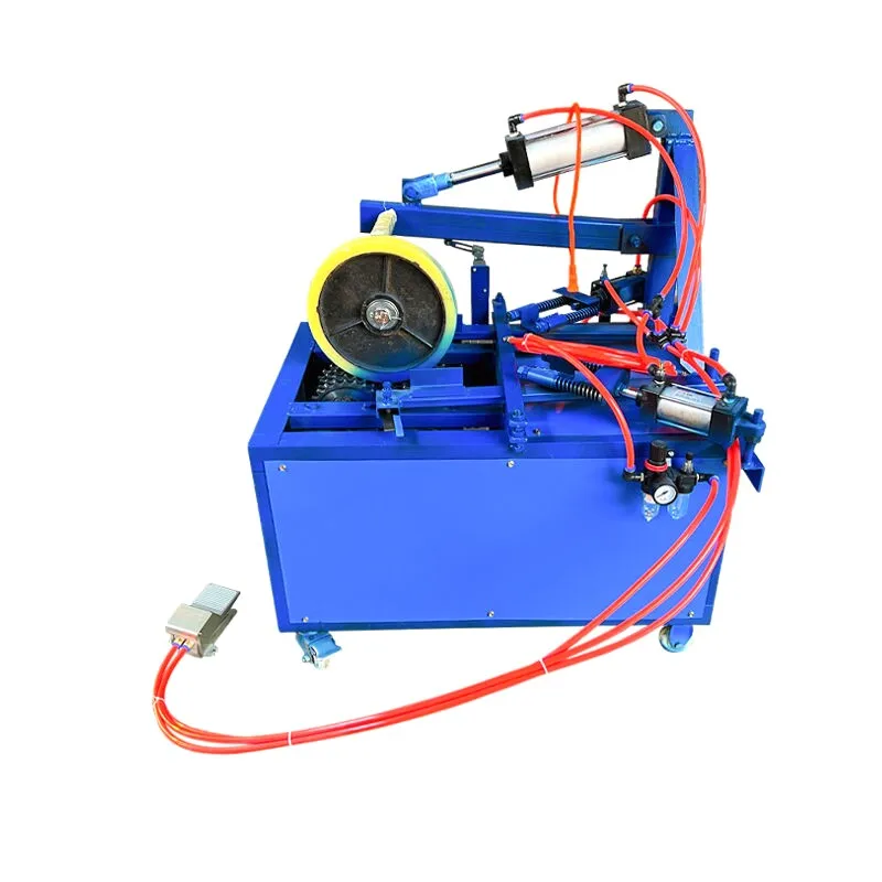 

Новая машина для резки, упаковки и связывания изношенных шин, машина для резки стальной проволоки по краю шин