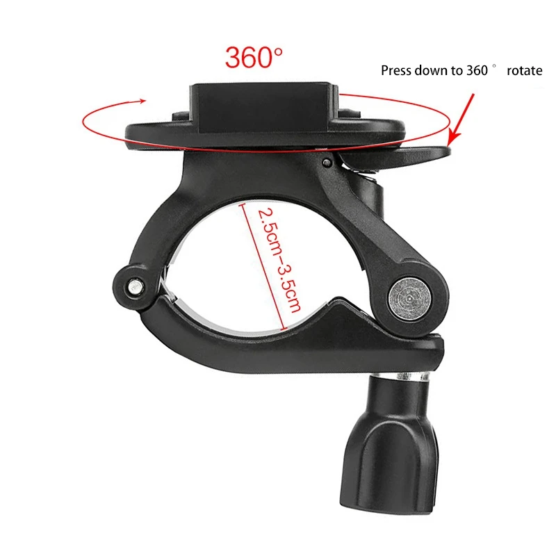 Bicycle Handlebar Mount Bike Seatpost Pole Adapter For Gopro Hero 9 8 7 6 5/OSMO/Insta360 ONE R Sport Camera Accessoy