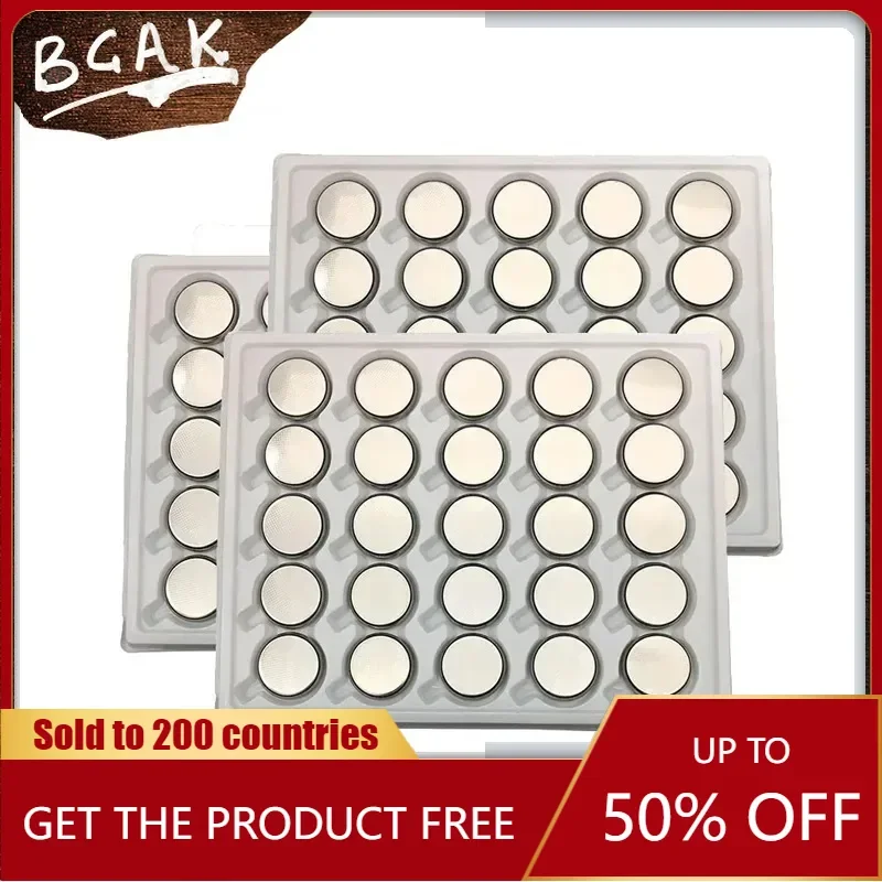 Hot Universal BCAK  New Disposable Button Battery CR2032 BR2032 DL2032 ECR2032 3V CR 2032 Electronic Watch Button Lithium Ion Ba