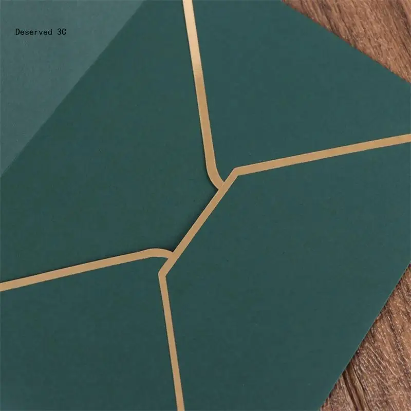 Bronzing Envelope Solid Color Envelope Cash Envelope for Wedding Invitations