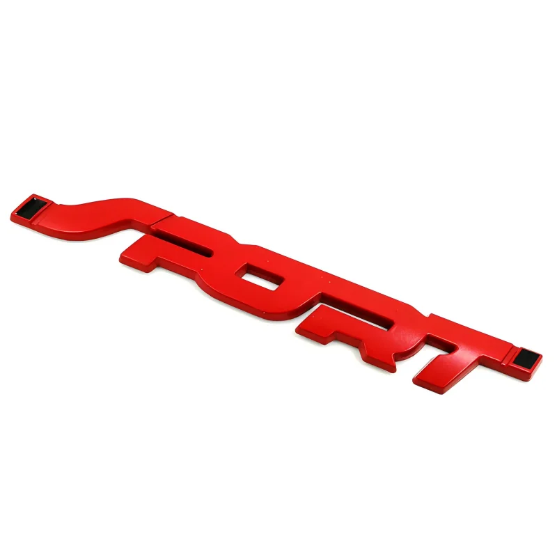 1x Fashion Sport Emblem Badge Car Trunk Fender Sticker Auto Car Decal Decor