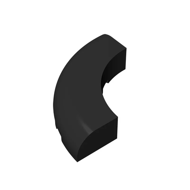 MOC 1PCS 24599 Without Studs Stacking Replaceable Brick Round Corner 5x5x1 Building Block Creative Toy Adults Boys Holiday Gifts