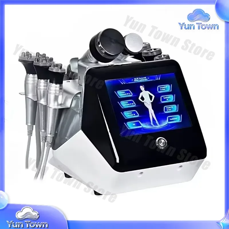 2025 New 8-in-1 Cavitation 40kHz Vacuum Sonic Weight Loss Machine for Body Contouring Fat Reduction Skin Tightening Facial