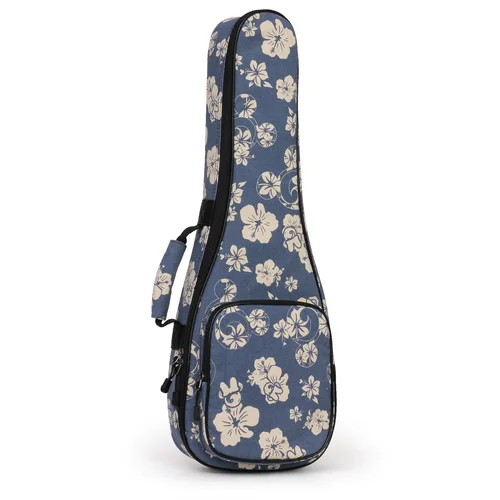 Imagen 2 del producto Almohadilla gruesa de algodón para concierto Soprano, opciones de barítono Tenor, bolsa para ukelele, mochila para guitarra, bolso, funda para Ukelele Gig, tamaño opcional