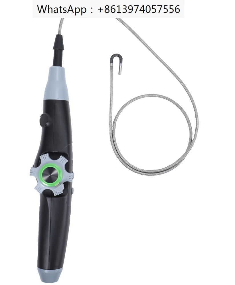 Portable Industry Endoscope CW40 4.0mm Camera 1.0m Length Tube Two-way 120° Connect PC/Phone Via WIFI/USB